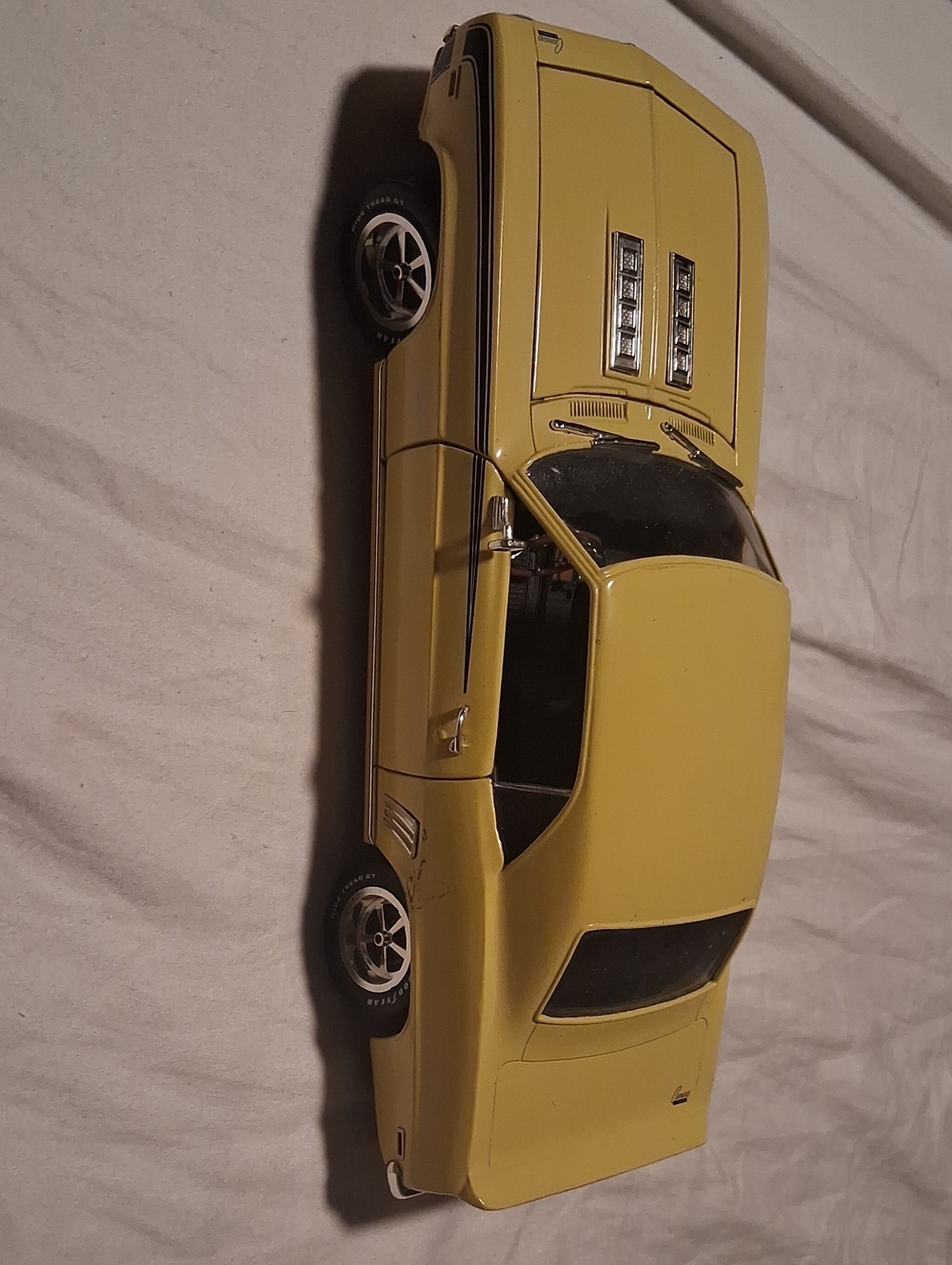 Yellow Classic Muscle Car Model - Electronics Car Audio, Video & GPS